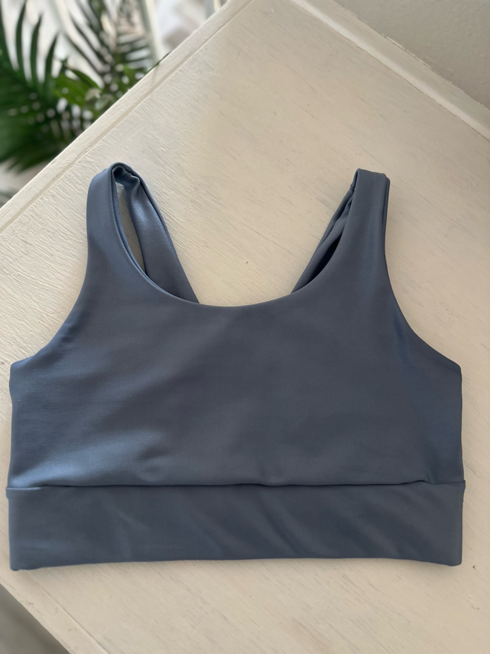 Sleek Slate Blue Women's Tank Top